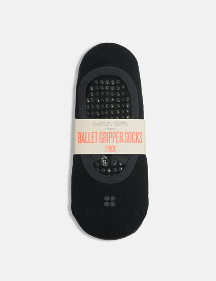 Sweaty Betty Ballet Gripper Socks 2 Pack - Black Greyimages2- The Sports Edit