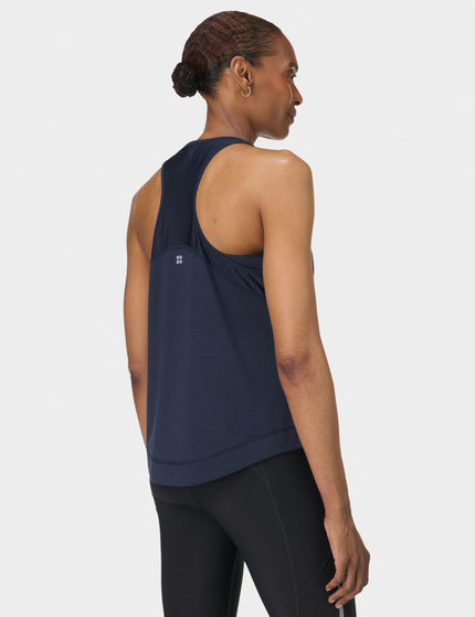 Sweaty Betty Breathe Easy Mesh Run Vest Top - Navy Blueimages5- The Sports Edit