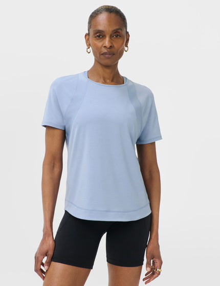 Sweaty Betty Breathe Easy Mesh T-Shirt - Laguna Blueimages1- The Sports Edit