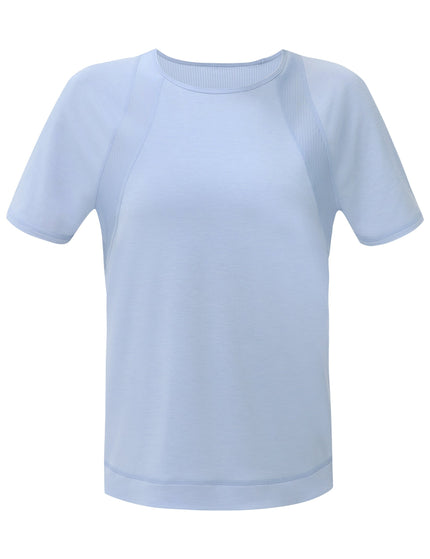 Sweaty Betty Breathe Easy Mesh T-Shirt - Laguna Blueimages7- The Sports Edit