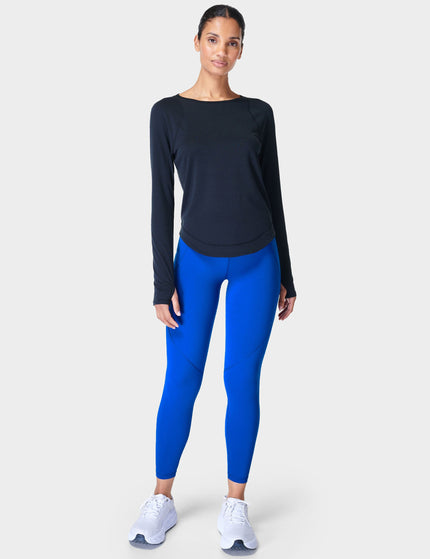 Sweaty Betty Breathe Easy Running Long Sleeve Top - Blackimage5- The Sports Edit