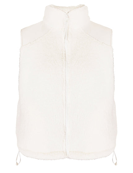 Sweaty Betty Canyon Fleece Vest - Lily Whiteimage8- The Sports Edit