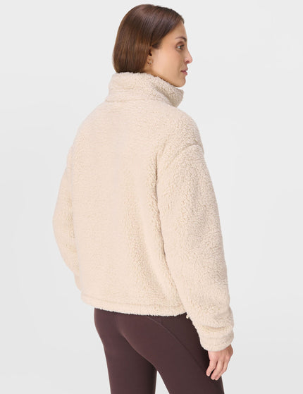 Sweaty Betty Canyon Fleece Zip Up - Barley Beigeimage2- The Sports Edit