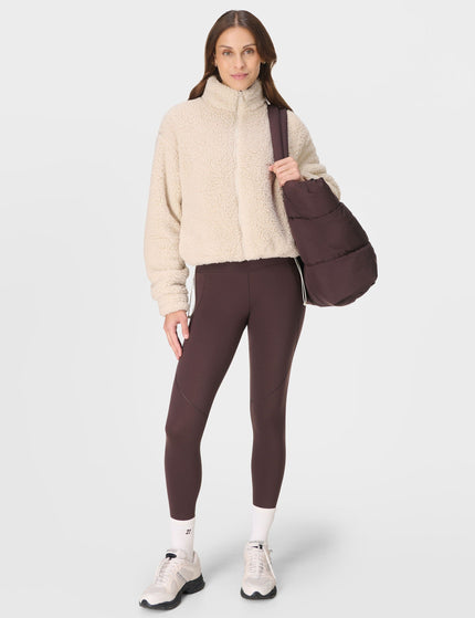 Sweaty Betty Canyon Fleece Zip Up - Barley Beigeimage6- The Sports Edit