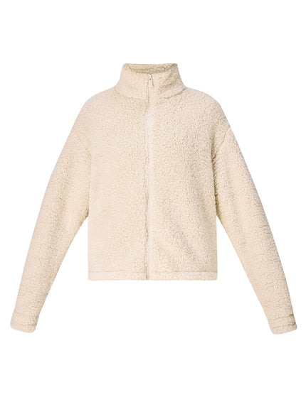 Sweaty Betty Canyon Fleece Zip Up - Barley Beigeimage8- The Sports Edit