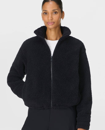 Canyon Fleece Zip Up - Black