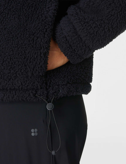 Sweaty Betty Canyon Fleece Zip Up - Blackimage4- The Sports Edit