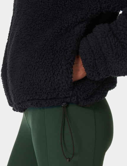 Sweaty Betty Canyon Fleece Zip Up - Blackimage5- The Sports Edit