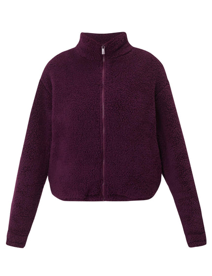 Sweaty Betty Canyon Fleece Zip Up - Plum Purpleimages8- The Sports Edit