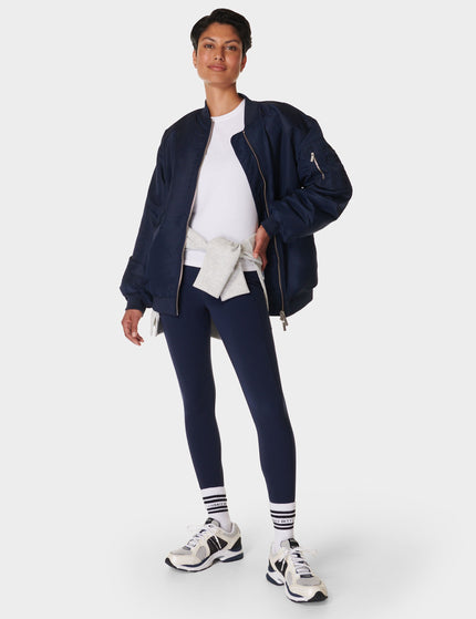 Sweaty Betty Cityscape Longline Bomber - Navy Blueimage6- The Sports Edit