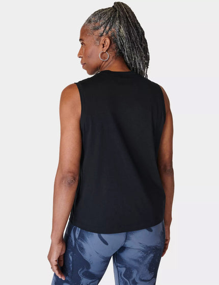 Sweaty Betty Essential Sleeveless Vest - Blackimage2- The Sports Edit