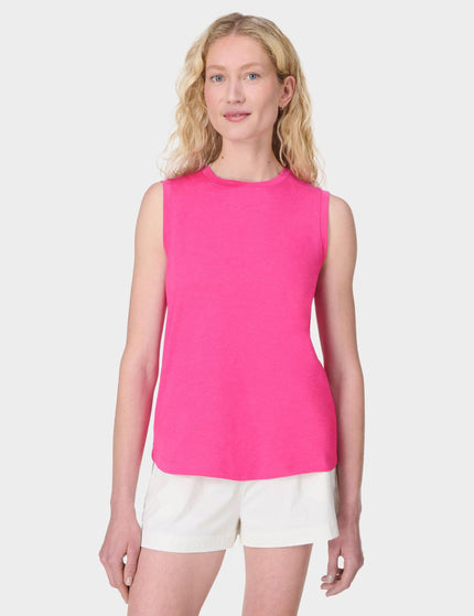 Sweaty Betty Essential Sleeveless Vest - Fuchsia Pinkimage1- The Sports Edit