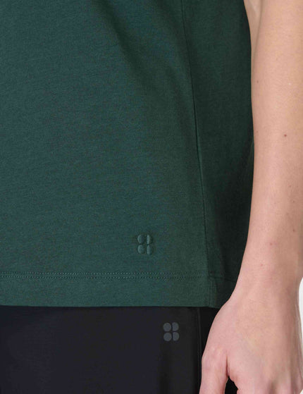 Sweaty Betty Essential Sleeveless Vest - Trek Greenimages4- The Sports Edit