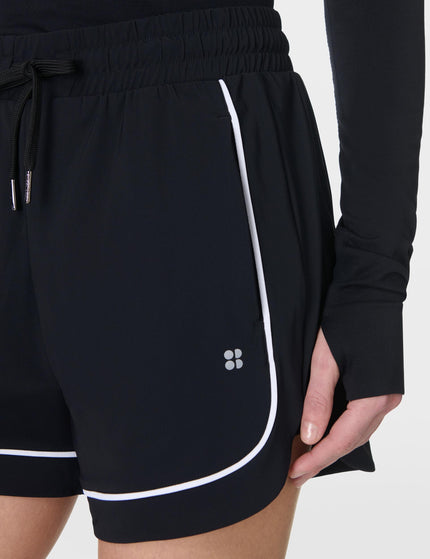 Sweaty Betty Explorer Track Piped Shorts - Blackimages3- The Sports Edit