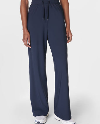 Explorer Wide Leg Trouser - Navy Blue