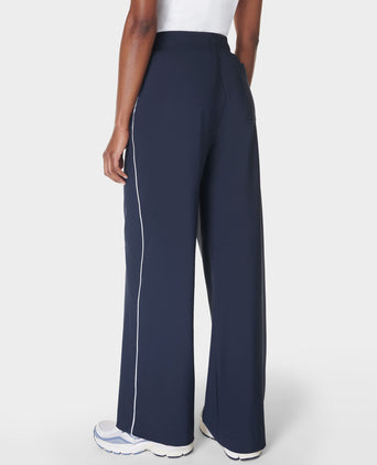 Explorer Wide Leg Trouser - Navy Blue