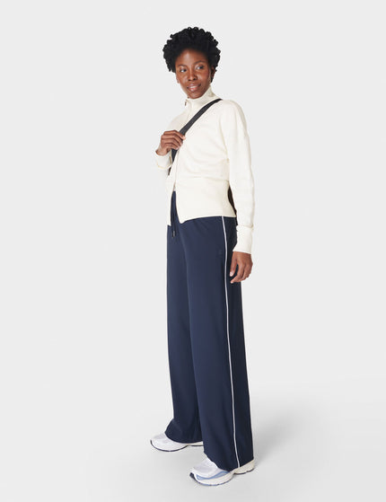 Sweaty Betty Explorer Wide Leg Trouser - Navy Blueimage5- The Sports Edit