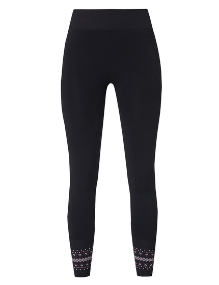 Sweaty Betty Fairisle Novelty Base Layer Legging - Black Fairisle Jacquardimages8- The Sports Edit