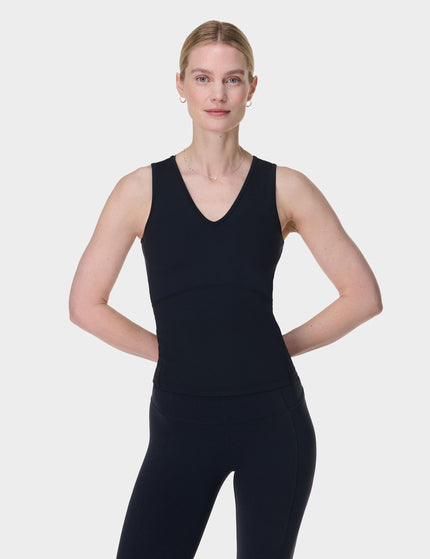 Sweaty Betty Gaia V-Neck Tank - Blackimage1- The Sports Edit