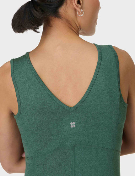 Sweaty Betty Gaia V-Neck Tank - Glade Green Marlimage4- The Sports Edit