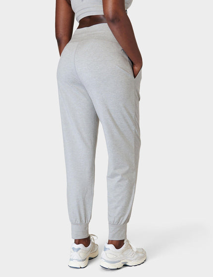 Sweaty Betty Gaia Yoga Pants - Light Grey Marlimage2- The Sports Edit