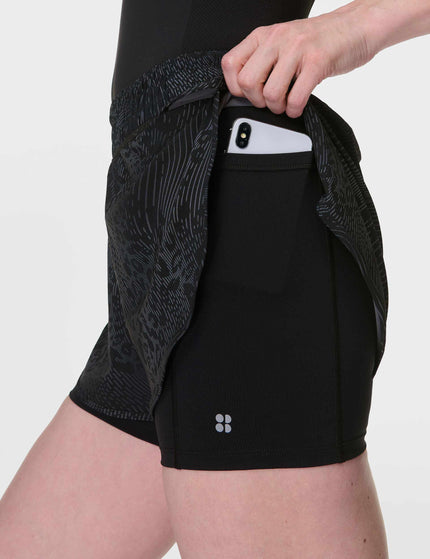 Sweaty Betty Get Set 2-in-1 Multi-Train Shorts - Grey Hybrid Leopard Printimage5- The Sports Edit