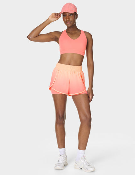 Sweaty Betty Get Set 2-in-1 Multi-Train Shorts - Melonpink Peachorange Ombreimages5- The Sports Edit