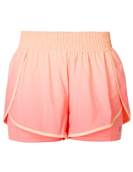 Sweaty Betty Get Set 2-in-1 Multi-Train Shorts - Melonpink Peachorange Ombreimages7- The Sports Edit