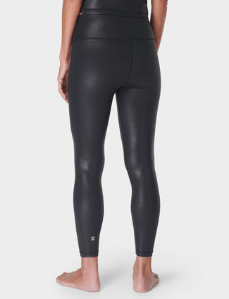 Glow Shine 7/8 Legging - Black