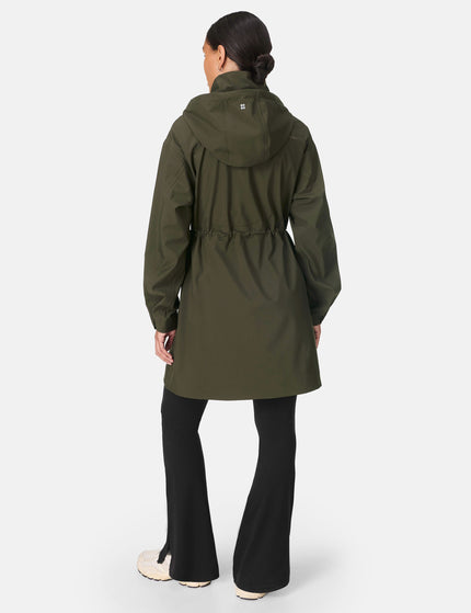 Sweaty Betty Guide Waterproof Parka - Nori Greenimage2- The Sports Edit