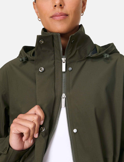 Sweaty Betty Guide Waterproof Parka - Nori Greenimage3- The Sports Edit