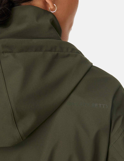 Sweaty Betty Guide Waterproof Parka - Nori Greenimage5- The Sports Edit