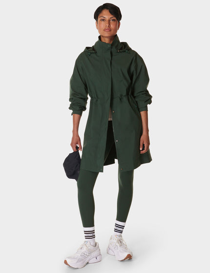 Sweaty Betty Guide Waterproof Parka - Trek Greenimage7- The Sports Edit