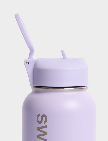 Sweaty Betty Keep It Chill Straw Water Bottle 950ml - Heather Purpleimage3- The Sports Edit