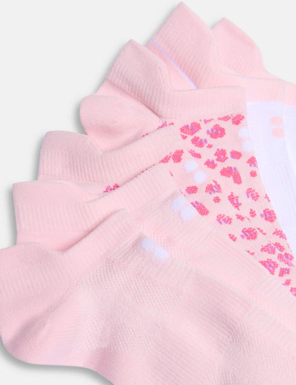 Sweaty Betty Lightweight Trainer Socks 3 Pack - Nerine Pinkimage2- The Sports Edit