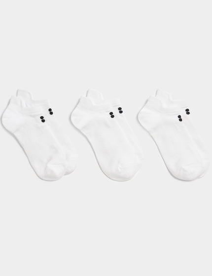 Sweaty Betty Lightweight Trainer Socks 3 Pack - Whiteimages1- The Sports Edit