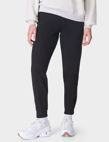 Sweaty Betty Luxe Fleece Jogger 27" - Blackimage1- The Sports Edit