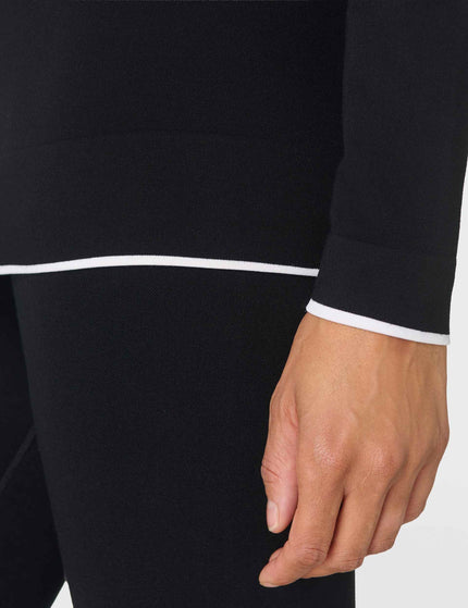 Sweaty Betty Modal High Neck Base Layer Top - Blackimages5- The Sports Edit