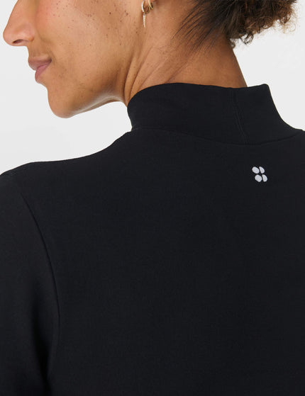 Sweaty Betty Modal High Neck Base Layer Top - Blackimages4- The Sports Edit