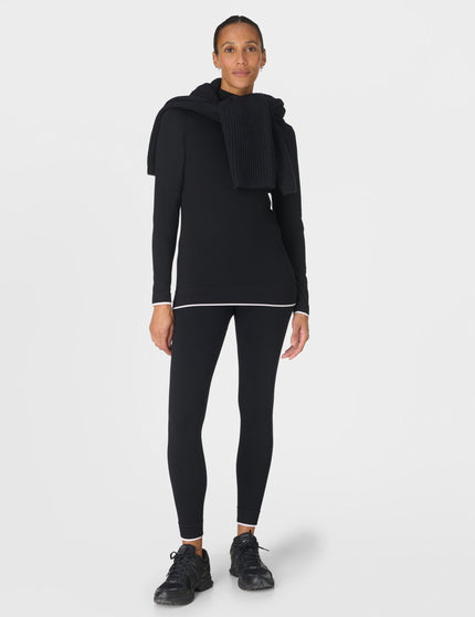 Sweaty Betty Modal High Neck Base Layer Top - Blackimages6- The Sports Edit