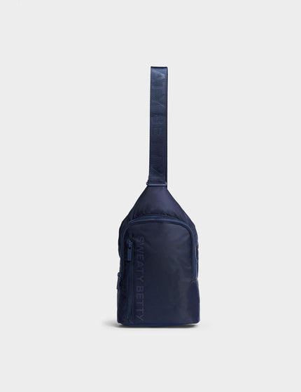 Sweaty Betty Motion Sling Bag - Navy Blueimage1- The Sports Edit