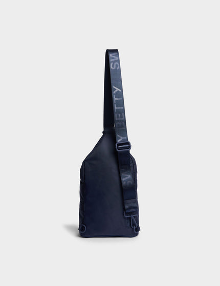 Sweaty Betty Motion Sling Bag - Navy Blueimage2- The Sports Edit