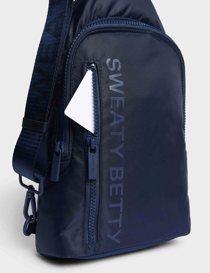 Sweaty Betty Motion Sling Bag - Navy Blueimage5- The Sports Edit