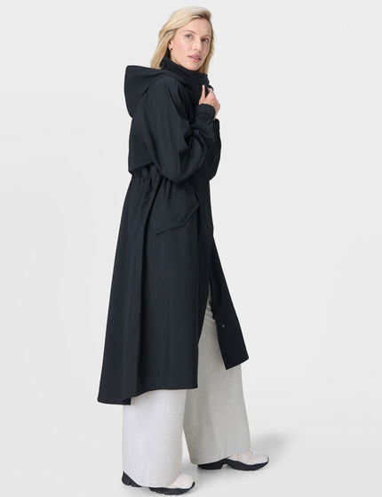 Sweaty Betty Motion Technical Longline Parka - Blackimage3- The Sports Edit