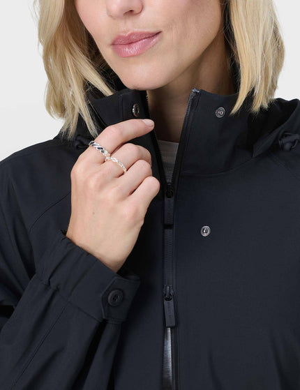 Sweaty Betty Motion Technical Longline Parka - Blackimage4- The Sports Edit