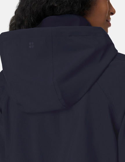 Sweaty Betty Motion Technical Longline Parka - French Navyimage4- The Sports Edit