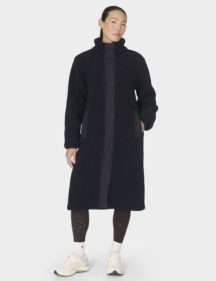 Sweaty Betty Navigate Fashion Texture Coat - Blackimages1- The Sports Edit