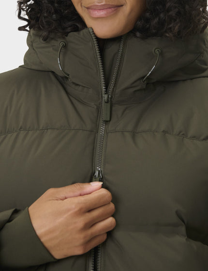 Sweaty Betty Nimbus Longline Waterproof Puffer - Nori Greenimages4- The Sports Edit