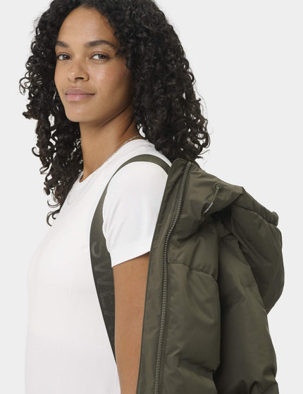 Sweaty Betty Nimbus Longline Waterproof Puffer - Nori Greenimages7- The Sports Edit