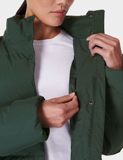 Sweaty Betty Nimbus Mid Puffer - Trek Greenimage5- The Sports Edit